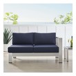 black couch for sale near me Modway Furniture Sofa Sectionals Silver Navy
