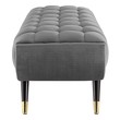 ottoman ivory Modway Furniture Benches and Stools Gray