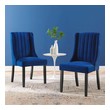 white cream dining chairs Modway Furniture Dining Chairs Navy