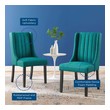 dining room table with bench and chairs Modway Furniture Dining Chairs Teal