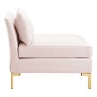 white cream sectional Modway Furniture Sofas and Armchairs Pink