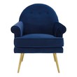 couch with accent chairs Modway Furniture Sofas and Armchairs Navy