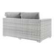 ikea couch pull out sectional Modway Furniture Sofa Sectionals Light Gray Gray