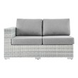 tufted blue velvet sofa Modway Furniture Sofa Sectionals Light Gray Gray