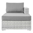 orange patio Modway Furniture Daybeds and Lounges Light Gray Gray
