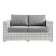 large gray sectional sofa Modway Furniture Sofa Sectionals Light Gray Gray