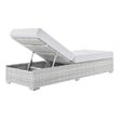 outdoor daybed near me Modway Furniture Daybeds and Lounges Light Gray White