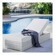 outdoor daybed near me Modway Furniture Daybeds and Lounges Light Gray White