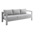 best corner garden sofa Modway Furniture Sofa Sectionals Silver Gray