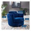 ottoman armchair Modway Furniture Sofas and Armchairs Navy