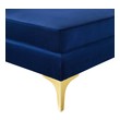 sectional couch for small living room Modway Furniture Sofas and Armchairs Navy