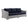 poolside furniture sets Modway Furniture Sofa Sectionals Light Gray Navy