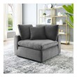 slip covers for chaise lounge Modway Furniture Living Room Sets Gray