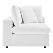 ottoman to chair Modway Furniture Living Room Sets White