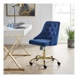 swivel recliner office chair Modway Furniture Office Chairs Gold Navy