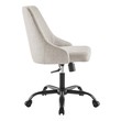 hon high back executive chair Modway Furniture Office Chairs Black Beige