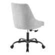 swivel chair with wheels Modway Furniture Office Chairs Black Gray