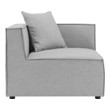 right facing couch Modway Furniture Sofa Sectionals Gray