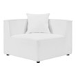 living spaces chaise sectional Modway Furniture Sofa Sectionals White