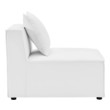 oversized sectional leather Modway Furniture Sofa Sectionals White