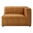 couch with chaise storage and pull out bed Modway Furniture Sofas and Armchairs Tan