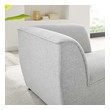 sectional sofa modern style Modway Furniture Sofas and Armchairs Light Gray