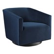 oversized sectional leather Modway Furniture Lounge Chairs and Chaises Midnight Blue