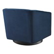 oversized sectional leather Modway Furniture Lounge Chairs and Chaises Midnight Blue