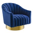 huge sectional Modway Furniture Lounge Chairs and Chaises Navy