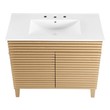 30 inch vanity cabinet only Modway Furniture Vanities Oak White