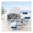sunbrella outdoor furniture sale Modway Furniture Daybeds and Lounges Light Gray Gray