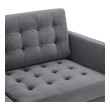 large gray sofa Modway Furniture Sofas and Armchairs Gray