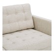 cream velvet sofas Modway Furniture Sofas and Armchairs Beige