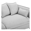 sofas and love seats Modway Furniture Sofas and Armchairs Light Gray