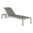 garden armchair set Modway Furniture Daybeds and Lounges Silver Gray