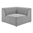 contemporary sofa Modway Furniture Sofas and Armchairs Light Gray