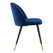 white dining side chair Modway Furniture Dining Chairs Navy