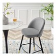 slate grey bar stools Modway Furniture Bar and Counter Stools Light Gray