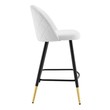 cheap bar stools set of 2 Modway Furniture Bar and Counter Stools White