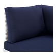 patio loveseat with cushions Modway Furniture Sofa Sectionals Taupe Navy