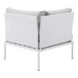 bonaire outdoor furniture Modway Furniture Sofa Sectionals White Gray