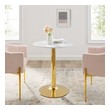 dining table size for 8 Modway Furniture Bar and Dining Tables Gold White