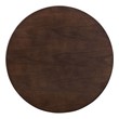 round marble dining table set for 4 Modway Furniture Bar and Dining Tables Gold Cherry Walnut
