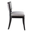 black french dining chairs Modway Furniture Dining Chairs Light Gray