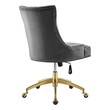 gaming chair white black Modway Furniture Office Chairs Gold Gray