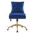 office reception chairs Modway Furniture Office Chairs Gold Navy