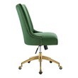 cheap study chair Modway Furniture Office Chairs Gold Emerald