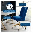 office chair good for back Modway Furniture Office Chairs Gold Navy