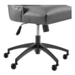 ergonomic high chair office Modway Furniture Office Chairs Black Gray