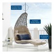 outdoor furniture deals Modway Furniture Daybeds and Lounges Light Gray Beige